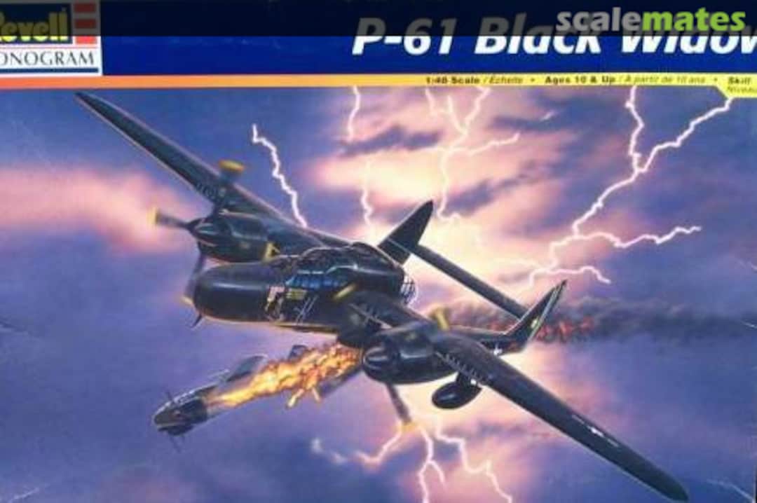 Boxart P-61 Black Widow 85-7546 Revell Monogram Boxart P-61 Black Widow 85-7546 Revell Monogram