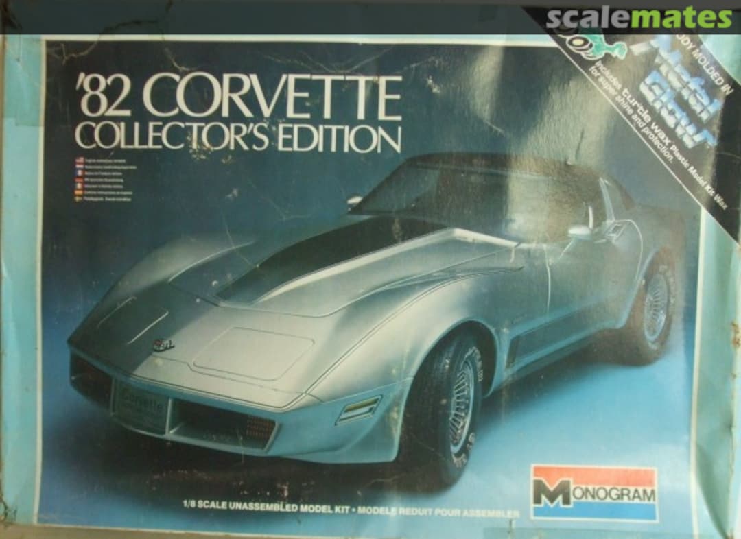 Boxart '82 CORVETTE 2606 Monogram Boxart '82 CORVETTE 2606 Monogram