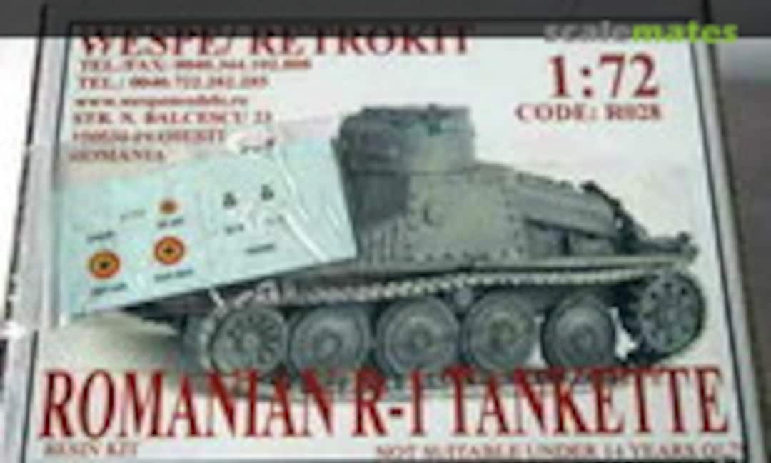 Romanian R-1 Tankette (Wespe Models WES R028)