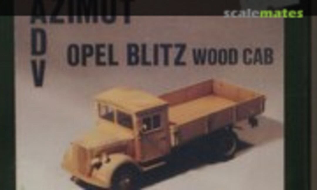 1:35 Opel Blitz Wood Cab (Azimut 35124)