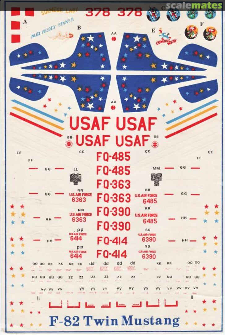 Boxart Twin Mustangs 4th FAW, 68th FAW, 318th FIS None Travers Boxart Twin Mustangs 4th FAW, 68th FAW, 318th FIS None Travers