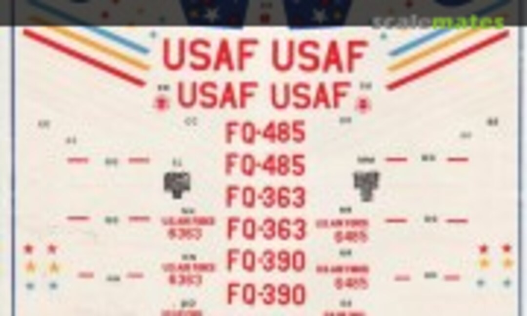 1:72 Twin Mustangs 4th FAW, 68th FAW, 318th FIS (Travers None) None