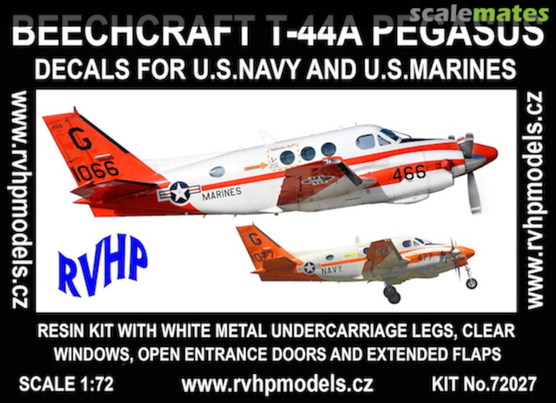 Boxart Beechcraft T-44A Pegasus 72027 RVHP Boxart Beechcraft T-44A Pegasus 72027 RVHP