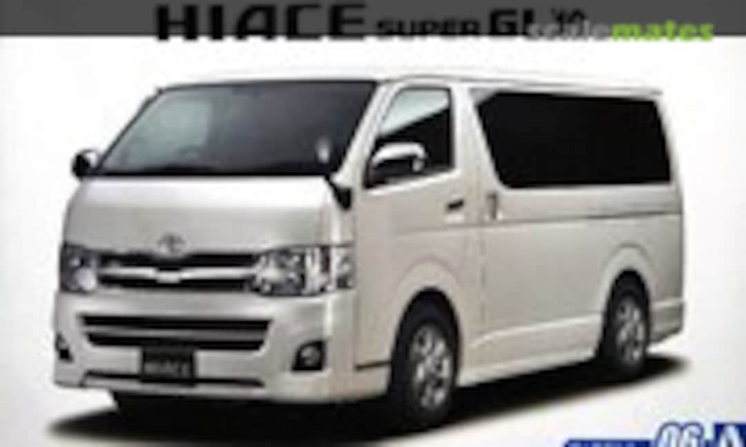 1:24 Toyota TRH200V Hiace Super GL '10 (Aoshima 051573)