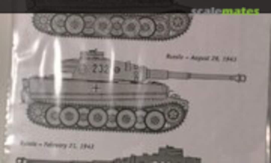 1:35 Panzerkampfwagen VI Tiger (#2) Ausf. E (Third Group Decals 35-008) 35-008