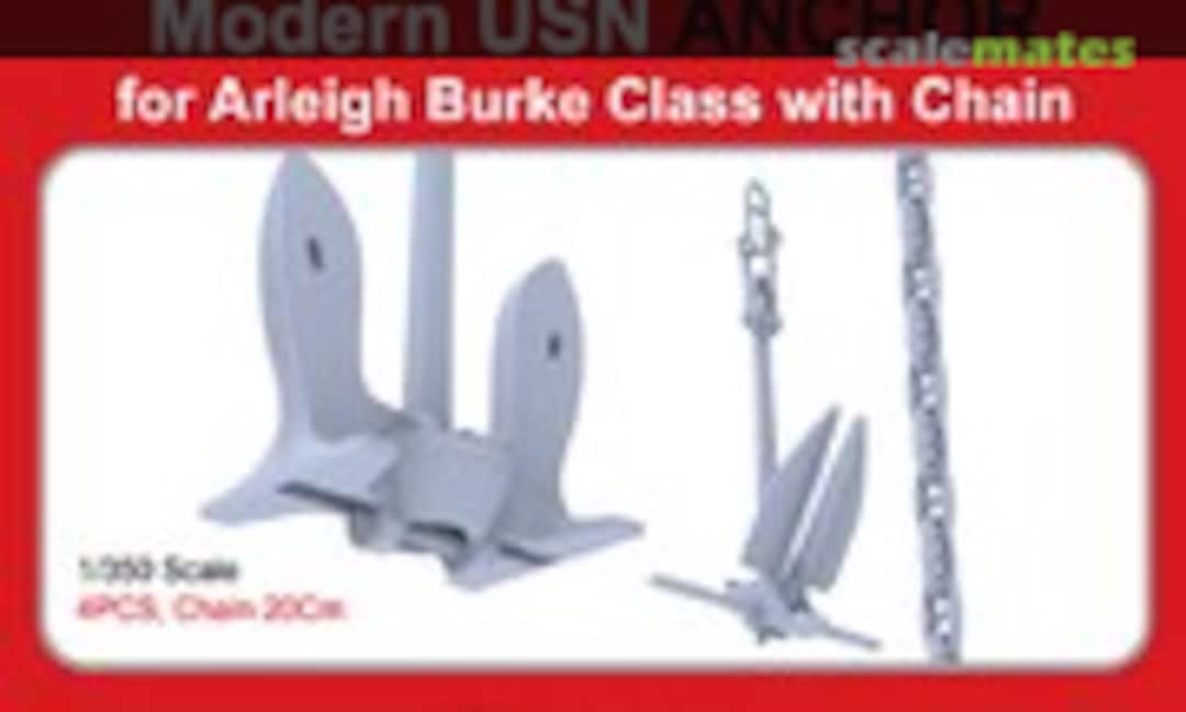 1:350 Modern USN Anchor (HS Models HSM-U350034S) HSM-U350034S