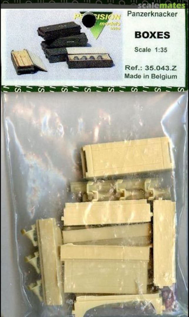 Boxart WWII German PanzerKnacker Container Boxes 35.043.Z Precision Models Boxart WWII German PanzerKnacker Container Boxes 35.043.Z Precision Models