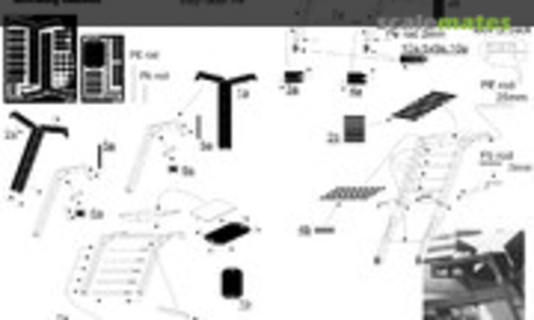 1:32 Stepladder for A-4 (TRUMP) (Profimodeller 32029) 32029