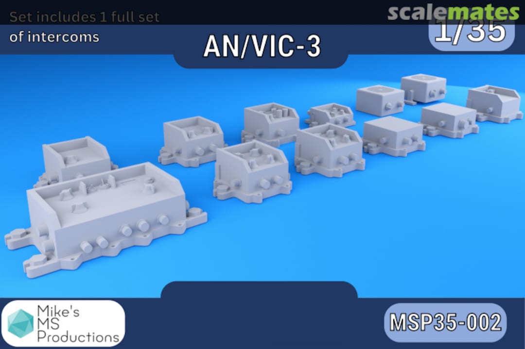Boxart ROVIS AN/VIC-3(V) Intercom set MSP35-002 Mike's MS Productions Boxart ROVIS AN/VIC-3(V) Intercom set MSP35-002 Mike's MS Productions