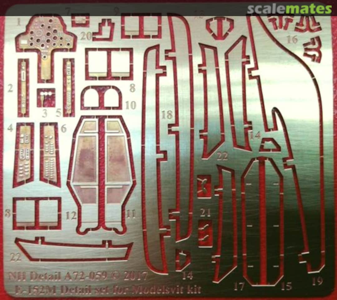 Boxart E-152M Flipper - PE Detail Set A72-059 NH Detail Boxart E-152M Flipper - PE Detail Set A72-059 NH Detail