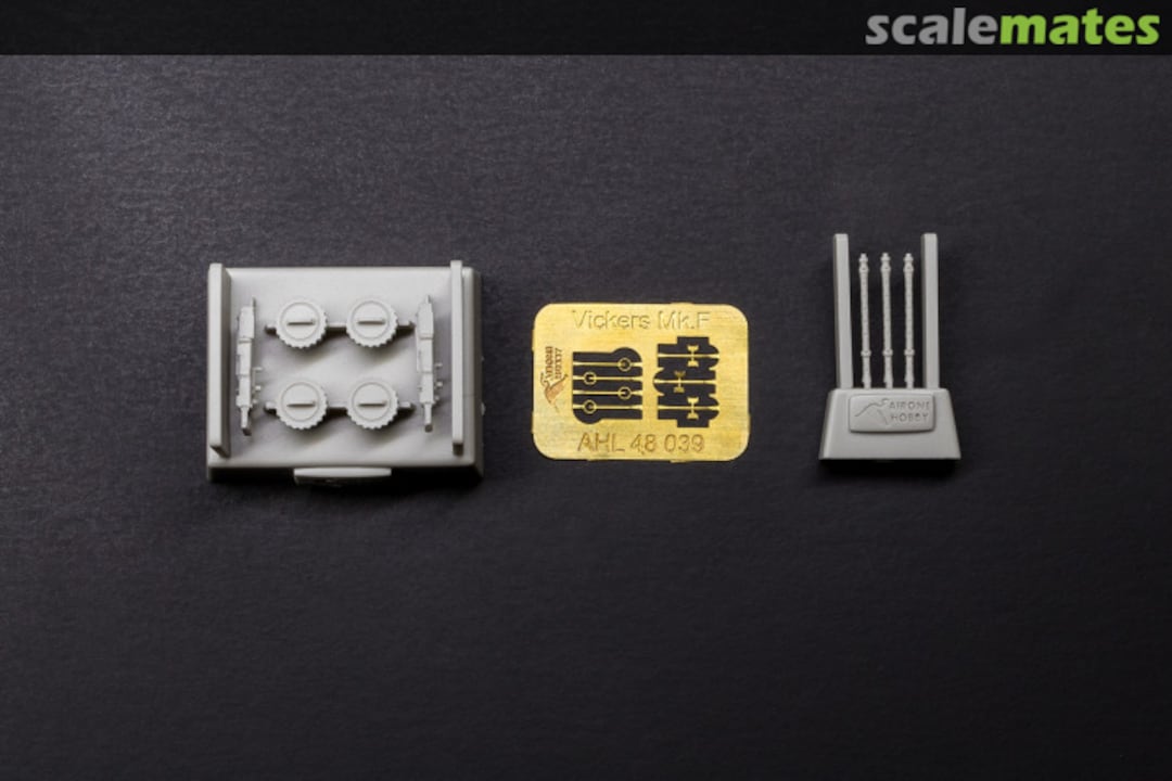 Boxart Vickers F machine gun AHL48039 Airone Hobby Boxart Vickers F machine gun AHL48039 Airone Hobby