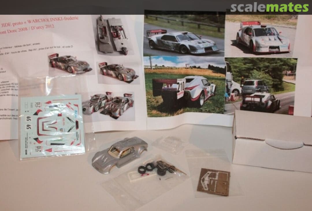 Boxart Jidé-Renault Proto Turbo Miniatures MCD Boxart Jidé-Renault Proto Turbo Miniatures MCD