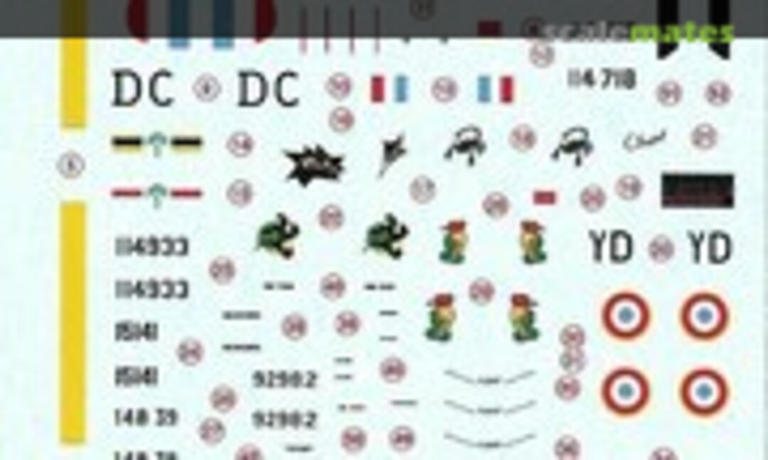 1:144 North American T6G (Berna Decals BD 144-11) BD 144-11