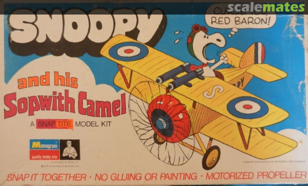 Boxart Snoopy and his Sopwith Camel 6779 Monogram