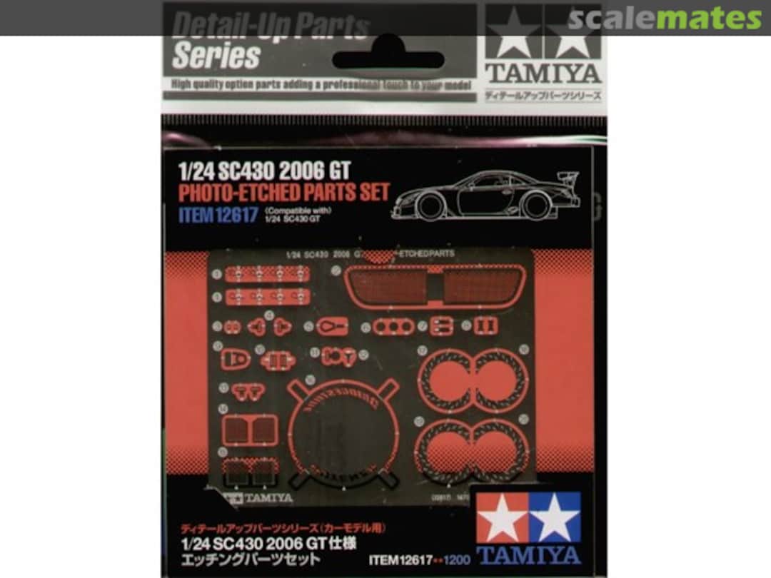 Boxart SC430 2006 GT Photo-Etched Parts Set 12617 Tamiya Boxart SC430 2006 GT Photo-Etched Parts Set 12617 Tamiya
