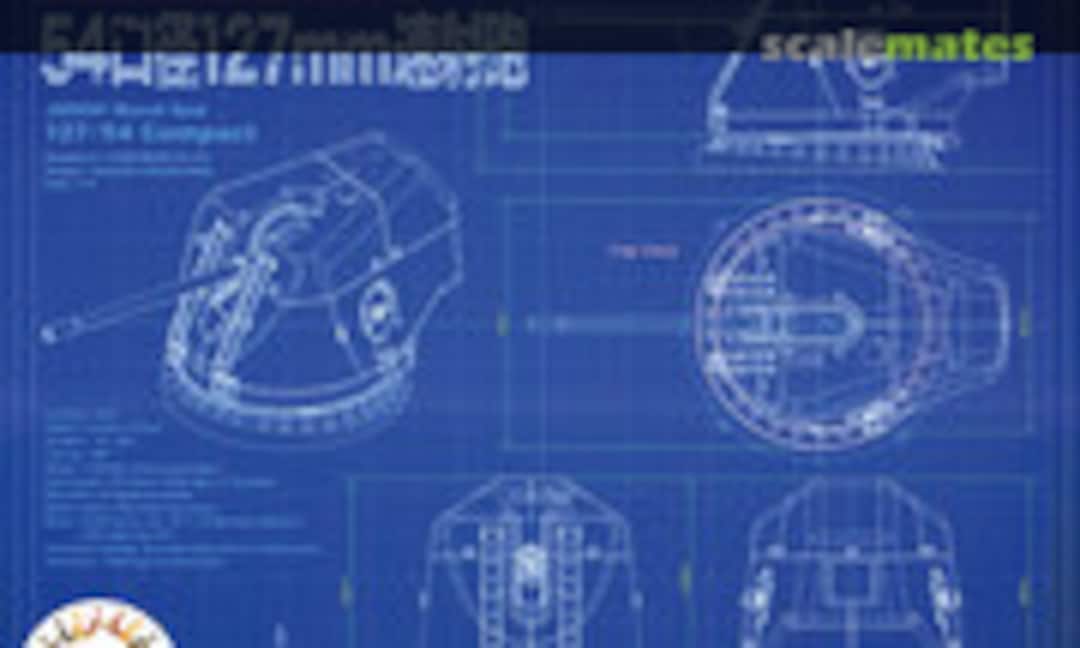 1:70 JMSDF DD Takanami Class 54 Caliber 127mm Gun (Fujimi 02046) 02046