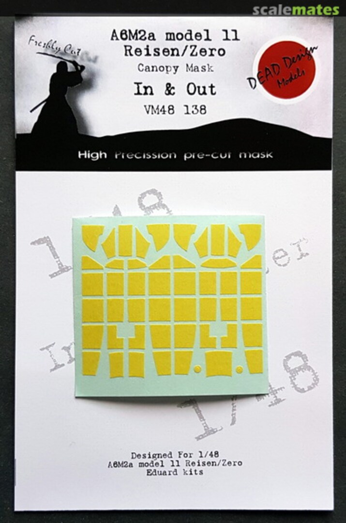 Boxart A6M2a model 11 Reisen (In & Out) VM48138 DEAD Design Models Boxart A6M2a model 11 Reisen (In & Out) VM48138 DEAD Design Models