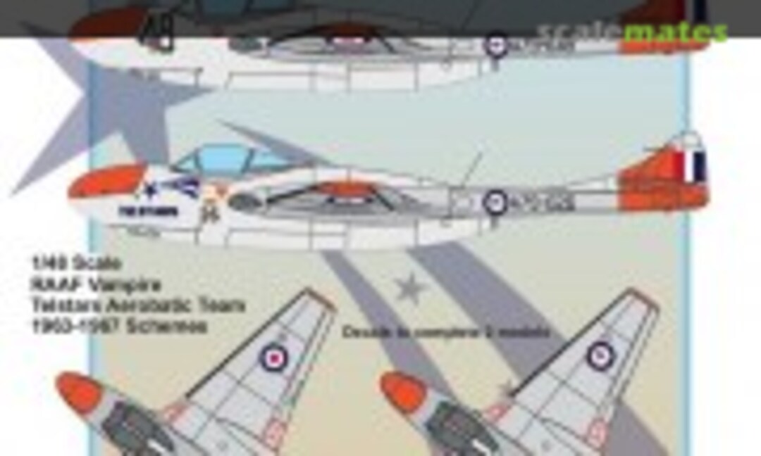 1:48 Telstars Aerobatic Team (DEKL's DL-48013) DL-48013