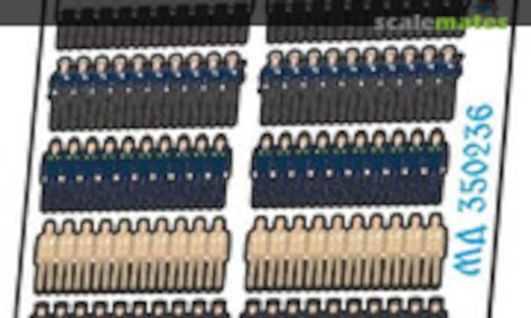 1:350 Sailors of the Russian Navy in service (Microdesign MD 350236) MD 350236