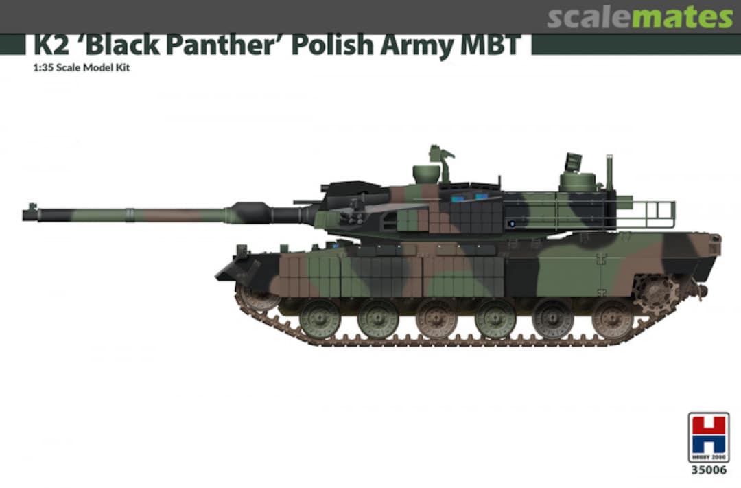 Boxart K2 'Black Panther' Polish Army MBT 35006 Hobby 2000 Boxart K2 'Black Panther' Polish Army MBT 35006 Hobby 2000