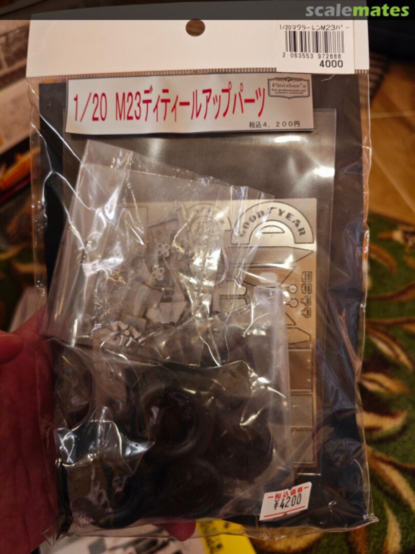 Boxart McLaren M23 Detail-up Parts Set 972888 Finisher's & Auto Modeli G.T Boxart McLaren M23 Detail-up Parts Set 972888 Finisher's & Auto Modeli G.T