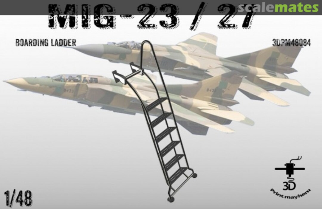 Boxart Mig-23/27 Boarding ladder 3DPM48084 3D Print Mayhem Boxart Mig-23/27 Boarding ladder 3DPM48084 3D Print Mayhem