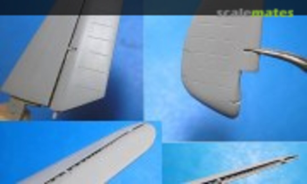 1:48 P-39 "Airacobra" control surfaces (for Hasegawa) (Vector VDS48-142) VDS48-142