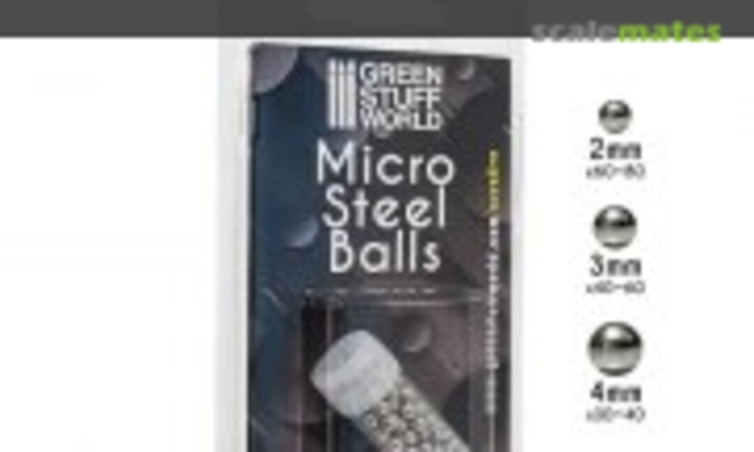 No Micro STEEL Balls (2-4mm) (Green Stuff World 8436554367856ES) 8436554367856ES