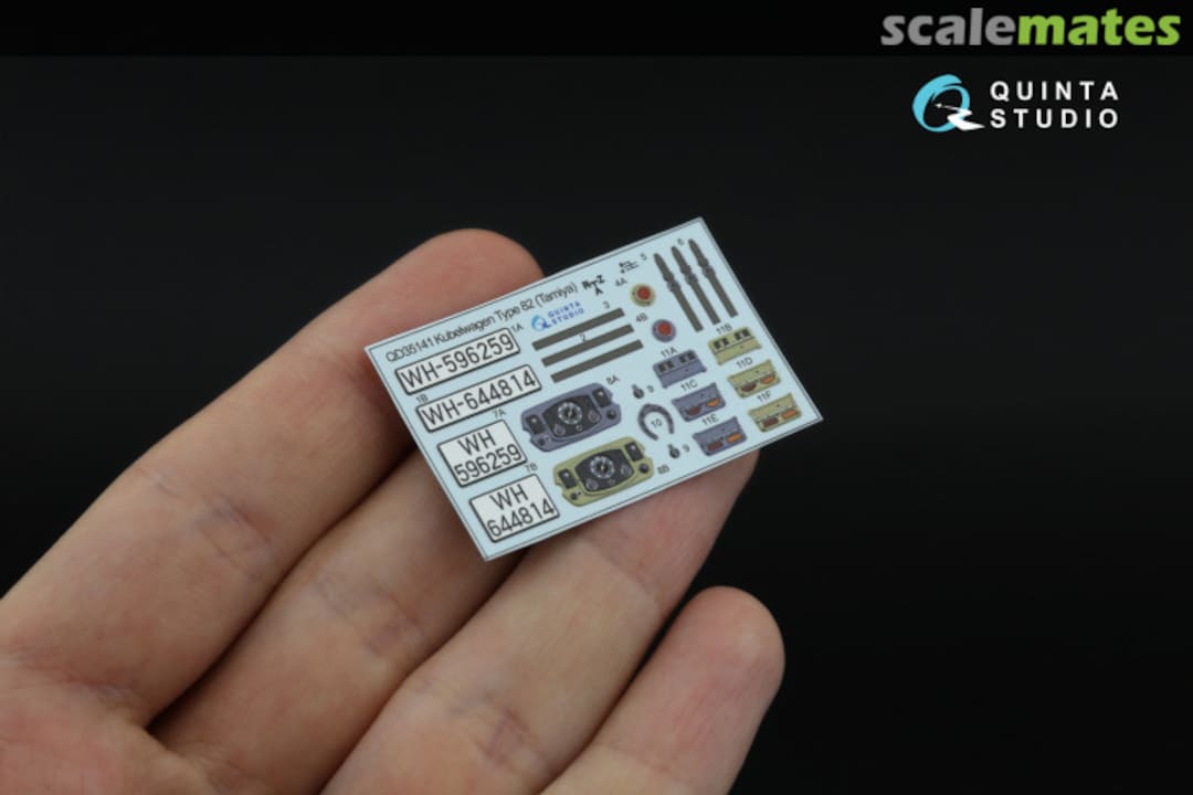 Contents Kubelwagen Type 82 interior 3D decals QD35141 Quinta Studio Contents Kubelwagen Type 82 interior 3D decals QD35141 Quinta Studio