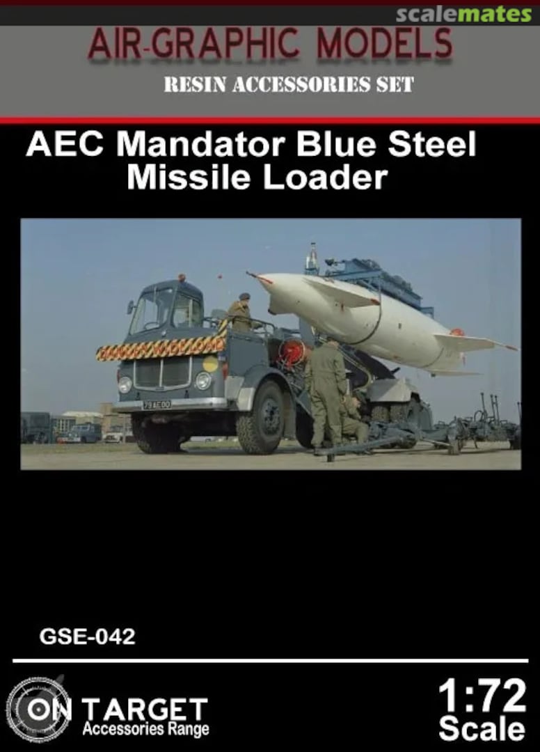 Boxart AEC Mandator Blue Steel Missile Loader GSE-042 Air-Graphics Models Boxart AEC Mandator Blue Steel Missile Loader GSE-042 Air-Graphics Models