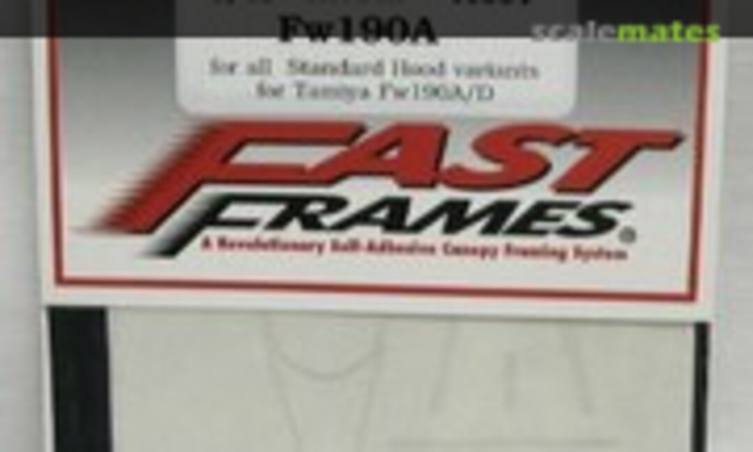 1:48 Fw190A for all standard hood variants (True Details 41004) 41004