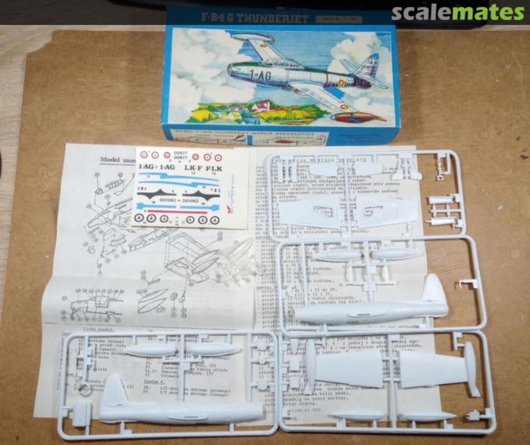 Contents F-84 G Thunderjet Inplast Contents F-84 G Thunderjet Inplast