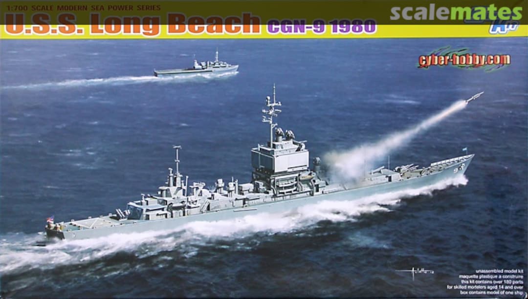 Boxart U.S.S. Long Beach 7135 Cyber Hobby
