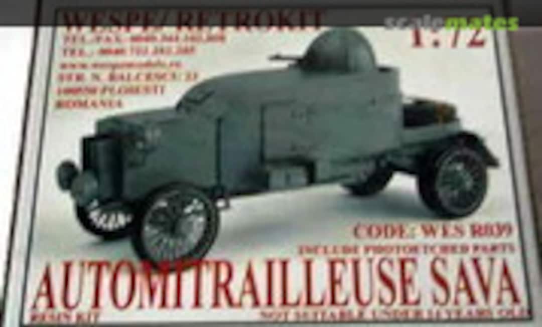 1:72 Automitrailleuse Sava (Wespe Models WES R039) WES R039