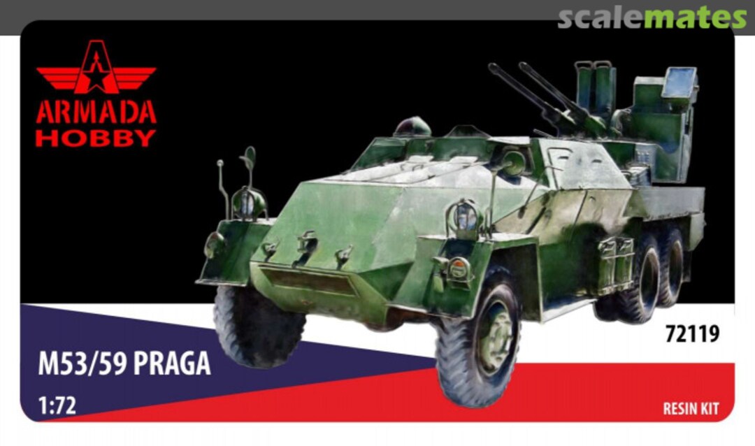 Boxart M53/59 Praga E72119 Armada Hobby Boxart M53/59 Praga E72119 Armada Hobby