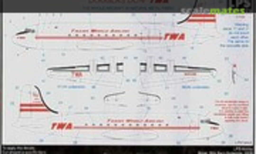 1:144 Douglas DC-4 TWA (LPS Hobby LPS144-08) LPS144-08