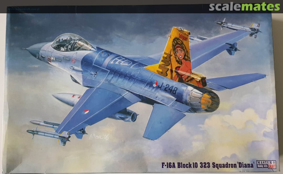 Boxart F-16A Block 10 G-21 MasterCraft