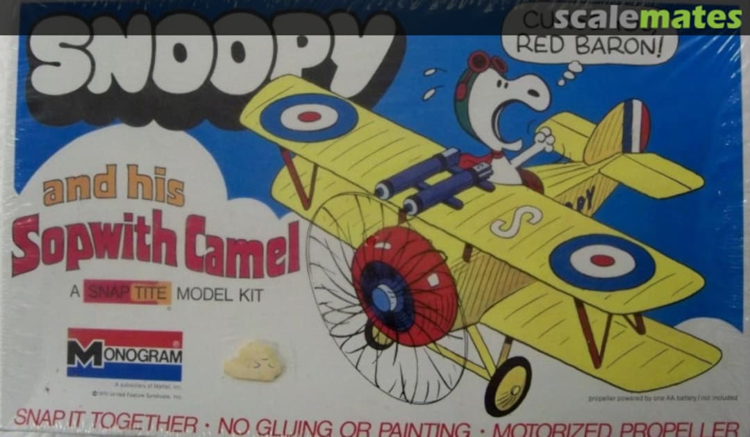 Boxart Snoopy and his Sopwith Camel 6779 Monogram Boxart Snoopy and his Sopwith Camel 6779 Monogram