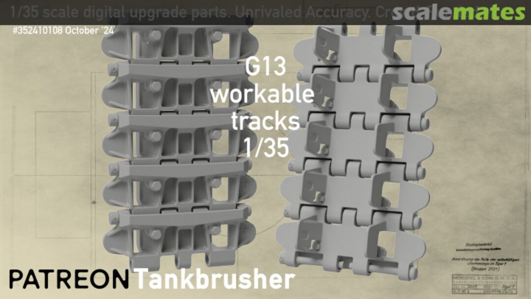 Boxart G13 352410108 Tankbrusher Scale Modeling Boxart G13 352410108 Tankbrusher Scale Modeling