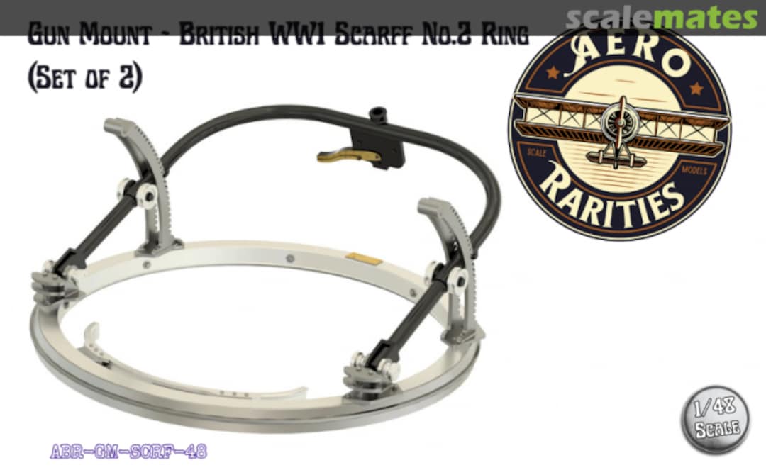 Boxart British Scarff No.2 Ring Gun Mount ABR-GM-SCRF-48 Aero Rarities Boxart British Scarff No.2 Ring Gun Mount ABR-GM-SCRF-48 Aero Rarities