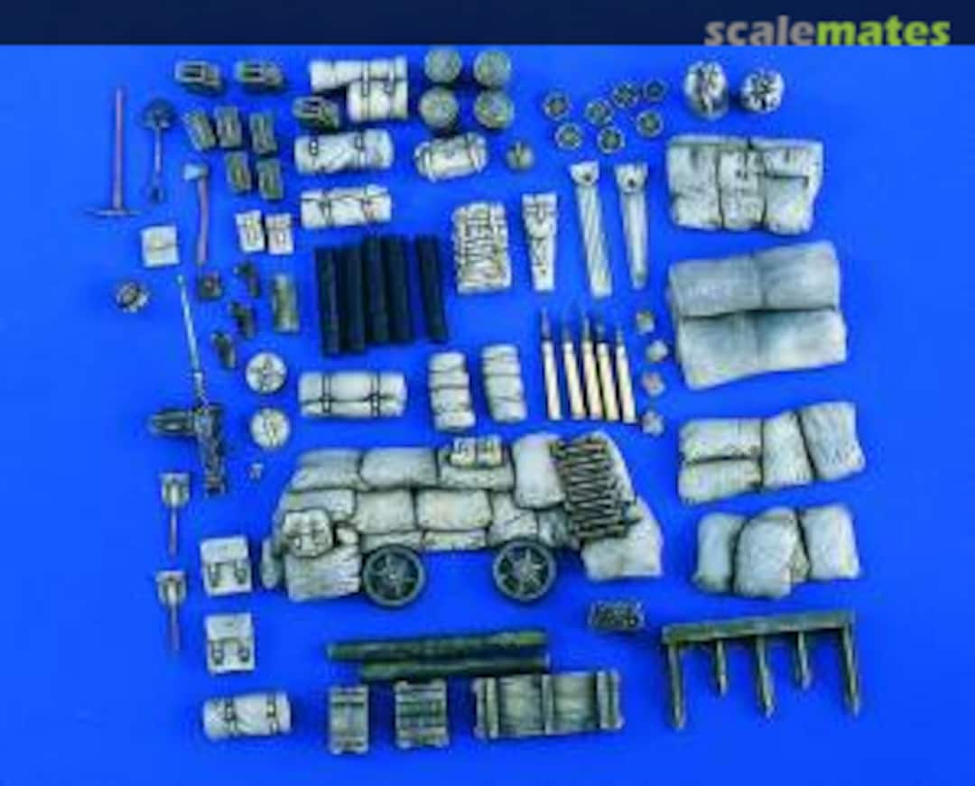 Boxart M10 M36 Stowage Set 1821 Verlinden Productions