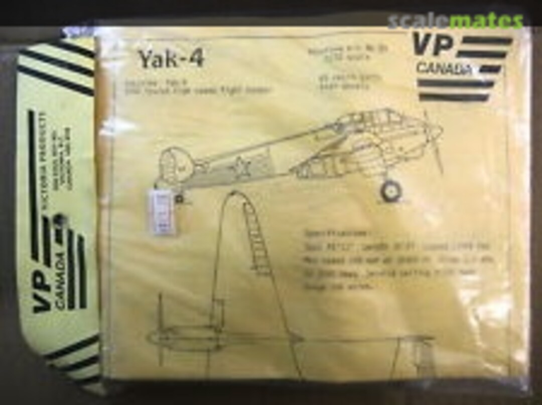 Boxart Yak-4 29 VP Canada Boxart Yak-4 29 VP Canada