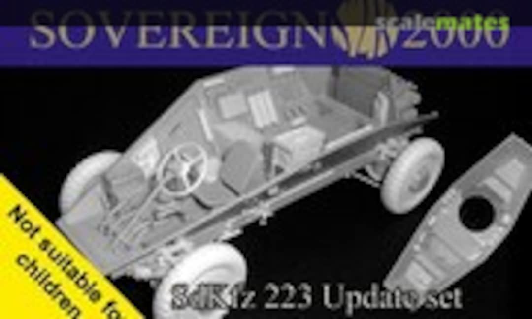 1:35 Sd. Kfz. 223 - Upgrade Set (Sovereign 2000 S2KA015) S2KA015