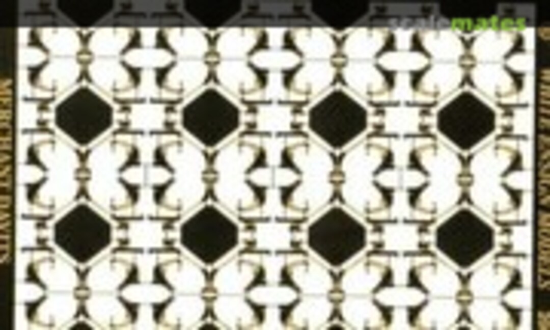 1:600 Gravity Davits Set for Merchant Ships/Ocean Liner Models (12 Pairs) (White Ensign Models PE 628) PE 628