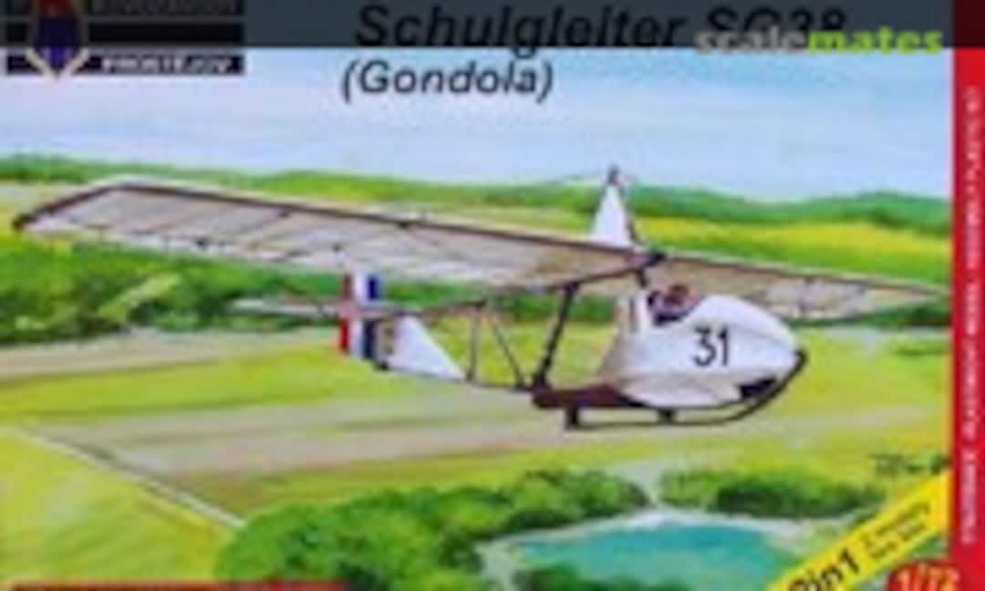 1:72 Schulgleiter SG 38 (Kovozávody Prostějov KPM0027)