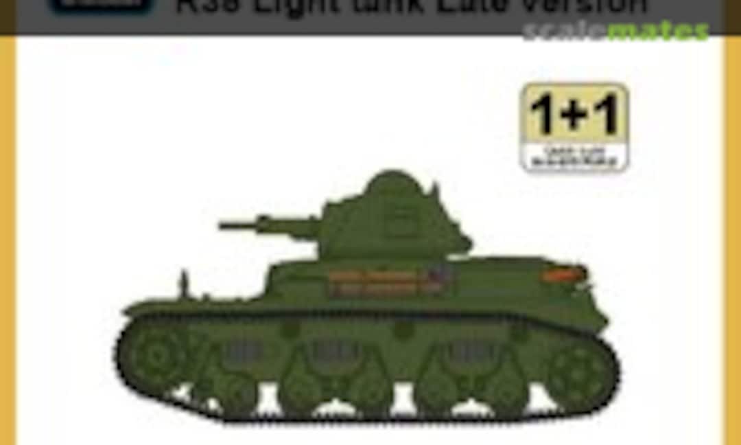 1:72 R35 Light Tank Late Version(modifié 39) (S-Model (China) PS720181) PS720181