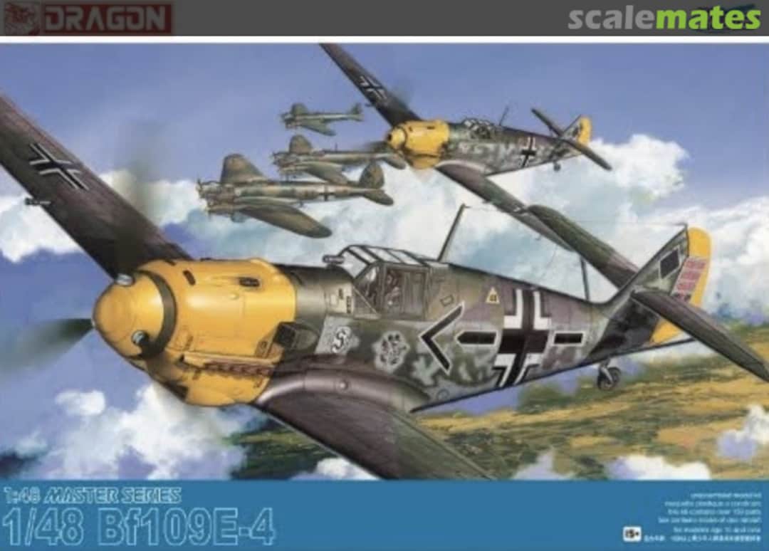 Boxart Messerschmitt Bf 109E-4 5550 Dragon