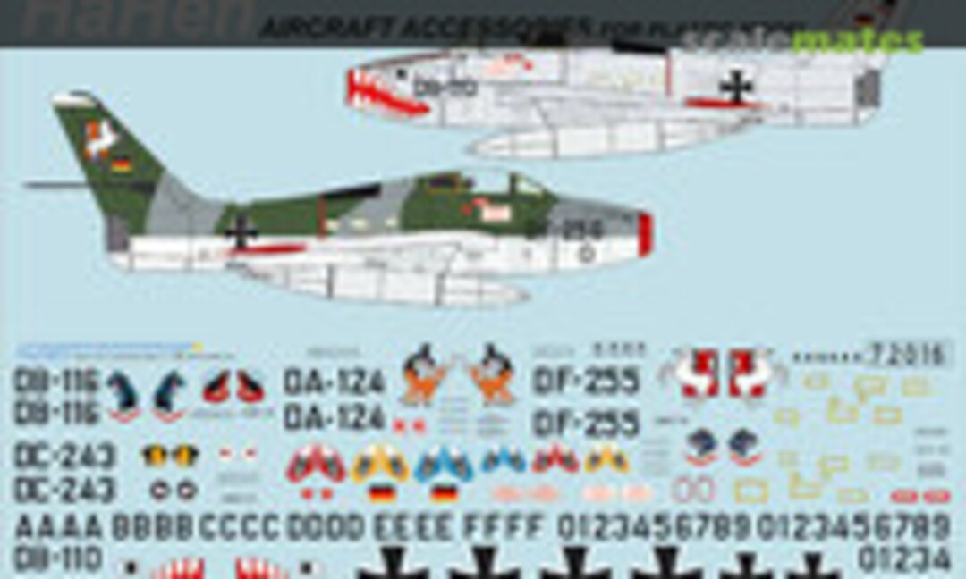 1:72 F-84F JaboG 31/32/36 (HaHen 72016) 72016