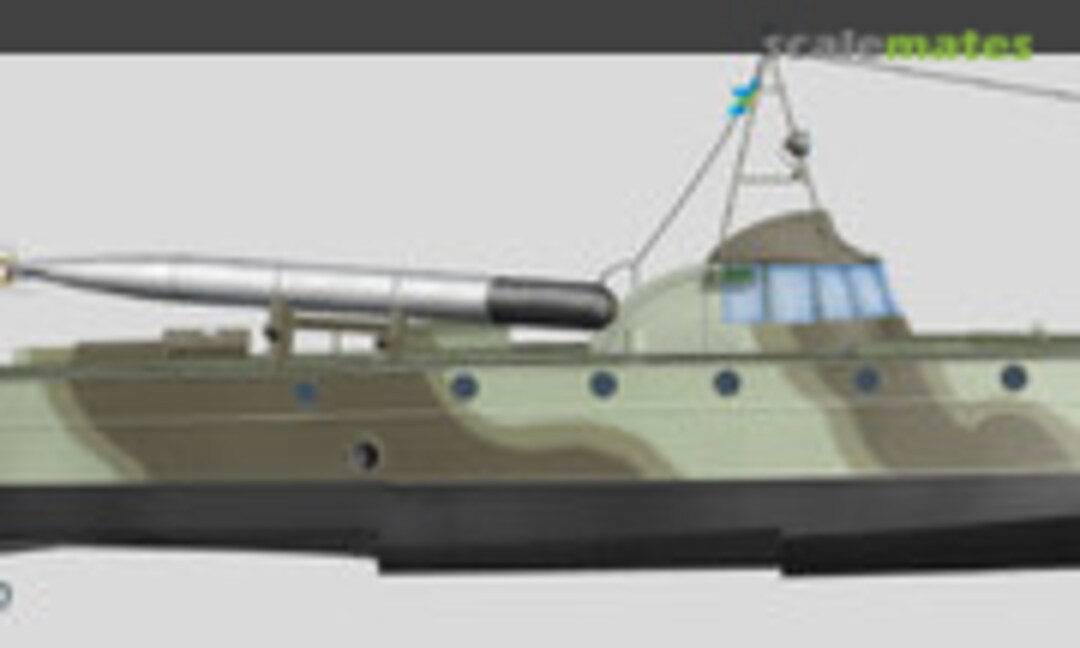 1:72 Swedish Motorboat T11 (Choroszy Modelbud S40) S40