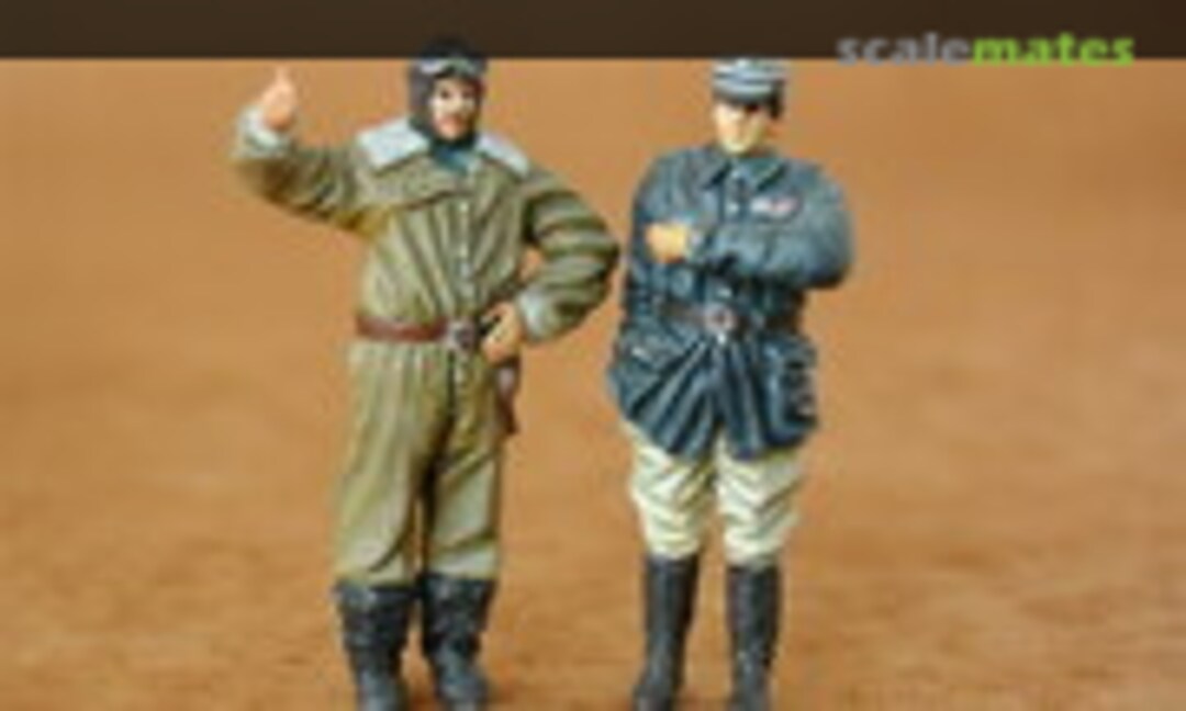 1:48 French Pilot + Officer WW I (2 fig.) (CMK F48028) F48028